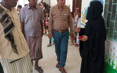 مدير عام زنجبار يزور عدد من مدارس المديرية ويطلع على احتياجاتهم