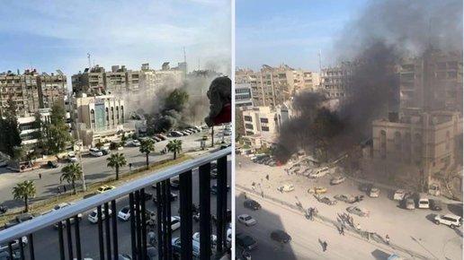 سانا: قتلى وجرحى بقصف إسرائيلي على سفارة إيران بدمشق