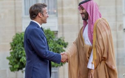 ماكرون يبحث مع ولي العهد السعودي تطورات غزة ولبنان