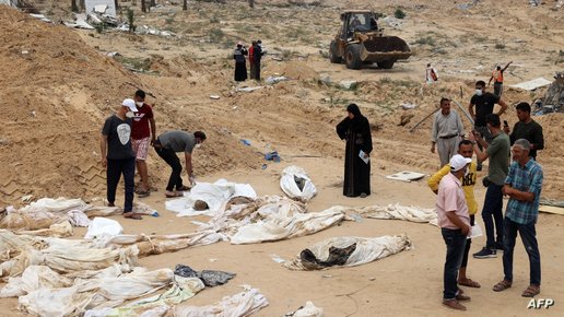 بعد اكتشاف مقابر جماعية.. مجلس الأمن يطالب بتحقيق “مستقل” و”فوري” في غزة