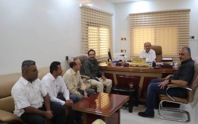 المهندس معين الماس والدكتور جمال سرور يبحثان التعاون المشترك بين صندوق الطرق ومصلحة الضرائب