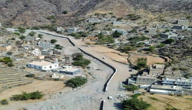 اعتماد 7 كيلو متر من مشروع طريق استراتيجي في يافع على حساب الدولة