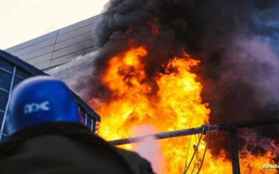 أكبر ضربة جوية روسية في أسابيع تزيد الضغط على شبكة الطاقة الأوكرانية
