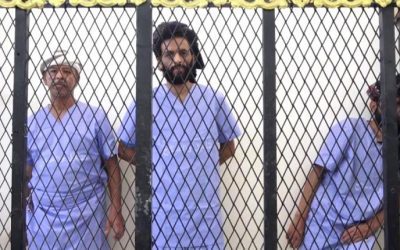 لحج.. محكمة الحوطة الابتدائية تبدأ جلسات محاكمة المتهمين بقتل الشيخ محسن الرشيدي ورفاقه