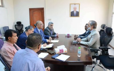 الوزير باذيب يبحث مع إنسانية الأمم المتحدة جهود الانتقال الى التنمية