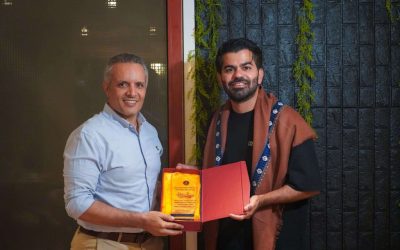 الهيئة الوطنية للإعلام الجنوبي تكرم الرحَّالة العربي الشهير جهاد حطاب بدرع الهيئة