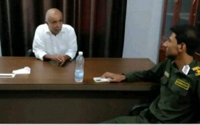 رئيس نيابةم/أبين المحامي العام الشقاع يقوم بجولة تفقدية لإدارة أمن م/خنفر وسجن البحث الجنائي بالمديرية