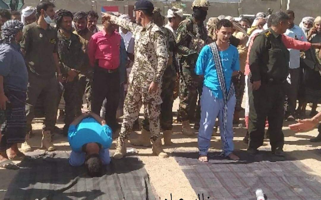 أبين.. تنفيذ حكم الاعدام بحق أربعة مدانين بجرائم قتل