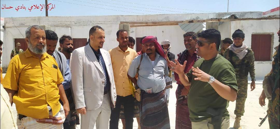 *لقاء هام يجمع العميد أبو مشعل الكازمي والمستثمر وليد السعدي وإدارة نادي حسان*