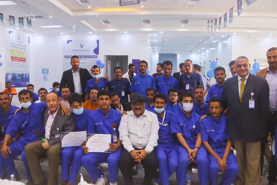 برعاية المحافظ بن الوزير هيئة مستشفى شبوة العام تحتفل باليوم العالمي للتمريض.