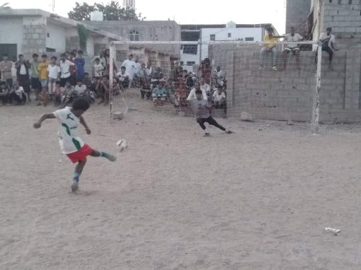 بركلات الترجيح ردفان يقصي اتحاد الكود من دوري الشهيد اديب الحوشبي بجعار