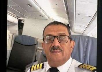 مدير طيران اليمنية الكابتن محمود .  تحليق طائرة اليمنية صباح اليوم مجرد تمرين روتيني لثلاثة طيارين جدد