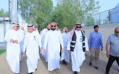 وكيل قطاع الحج والعمرة يتفقد مخيمات حجاج بلادنا بمشعري منى وعرفات