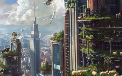 الذكاء الاصطناعي يرسم رؤيته للمدن المستقبلية، هل هناك مدينة منها تريد العيش فيها؟