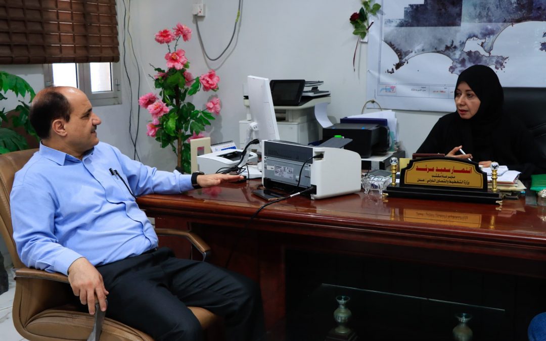 مدير عام دارسعد “عبود ناجي” يلتقي مدير عام مكتب التخطيط والتعاون الدولي_عدن