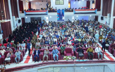 برعاية الرئيس الزُبيدي.. القيادة المحلية للمجلس الانتقالي بشبوة تنظم حفلاً خطابياً وفنياً بمناسبتي ذكرى إعلان عدن التاريخي وتأسيس المجلس الانتقالي