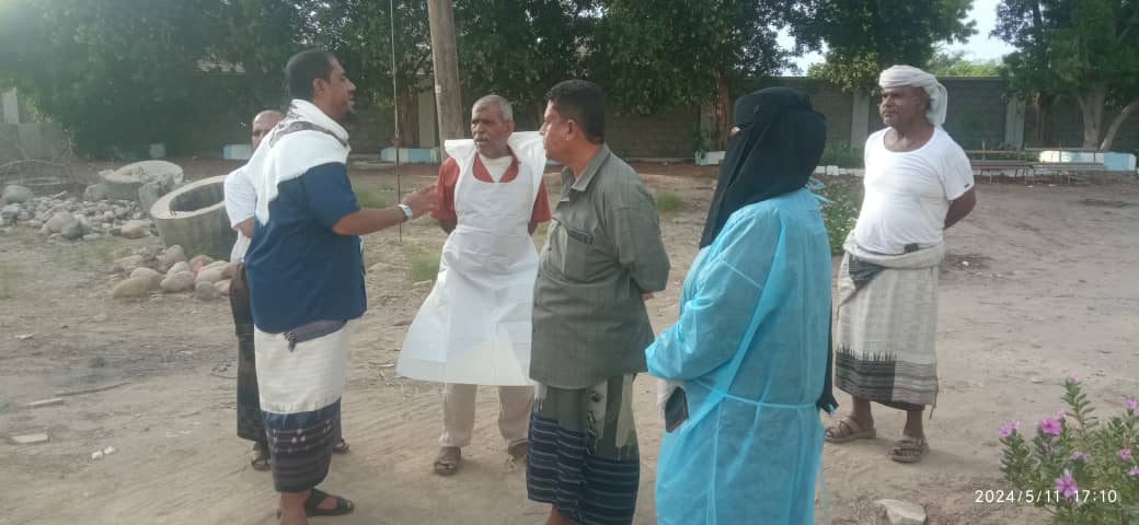 مدير عام مديرية خنفر “اليوسفي” يقوم بزيارة تفقدية ومفاجئة لمركز العزل بمنطقة الكود