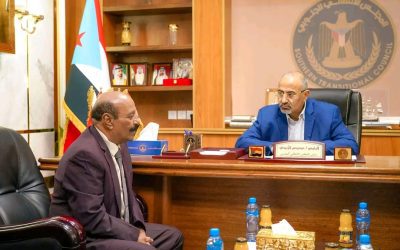 الرئيس الزُبيدي يطّلع على سير عمل الهيئة التنفيذية لانتقالي شبوة