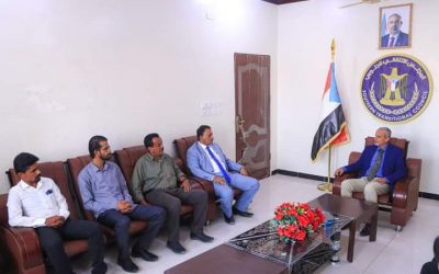 نائب رئيس تنفيذية انتقالي شبوة يلتقي الوكيل الشبحي رئيس لجنة الصحة والبيئة في الجمعية الوطنية
