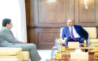 الرئيس الزُبيدي يشدد على ضرورة اضطلاع الحكومة بمسؤولياتها في انتشال الوضع الاقتصادي والخدمي