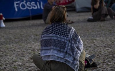البرتغال.. مناصرون لفلسطين يقتحمون مبنى وزارة الخارجية بلشبونة