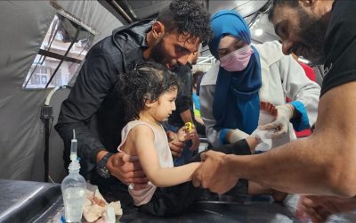 بينهم أطفال.. إصابة 25 فلسطينيا بقصف إسرائيلي وسط رفح