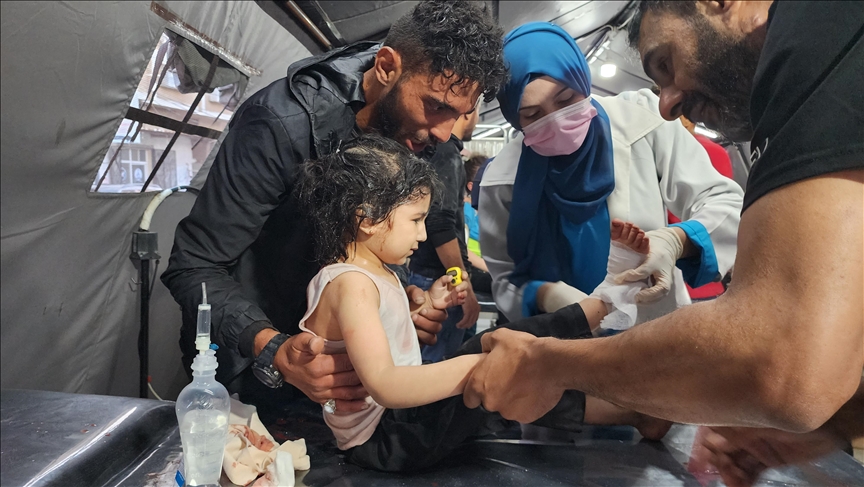 بينهم أطفال.. إصابة 25 فلسطينيا بقصف إسرائيلي وسط رفح