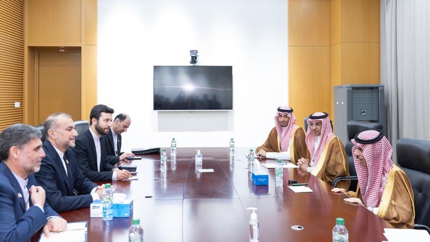 وزيرا خارجية السعودية وإيران يبحثان المستجدات في غزةالمصدر: الخارجية السعودية