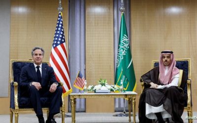 مباحثات أميركية سعودية بشأن مقترح وقف إطلاق النار في غزة