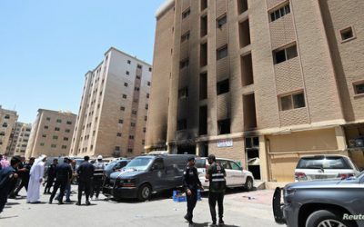 مبالغ مالية ونقل الجثث بطائرات إلى الهند و”جناية”.. أبرز مستجدات حريق الكويت