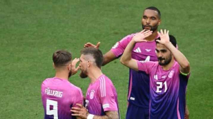 يورو ٢٠٢٤: المانيا أول المتأهلين للدور المقبل بفوزها امام المجر بثنائية