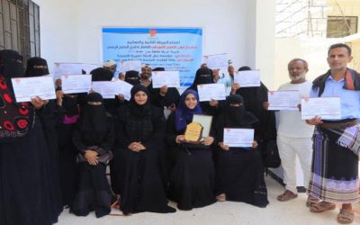اختتام المرحلة الثانية من مشروع “تنوير” للتعليم التعويضي بعدن