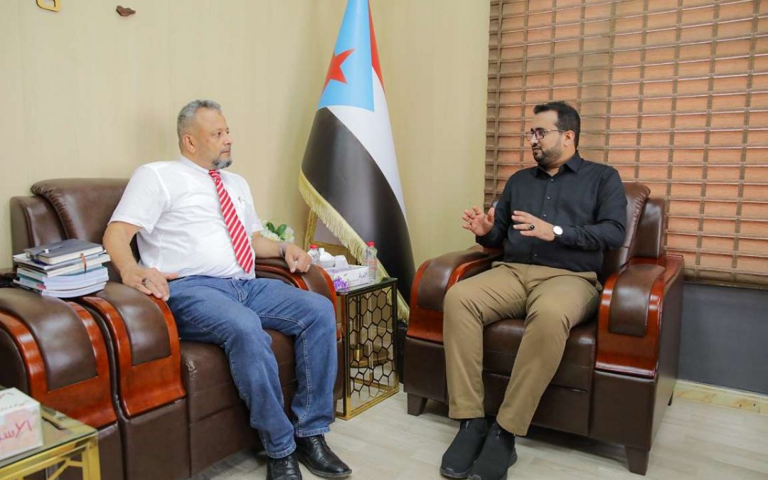 العولقي يلتقي مدير البرامج بمنظمة فريديرش ايبرت الالمانية