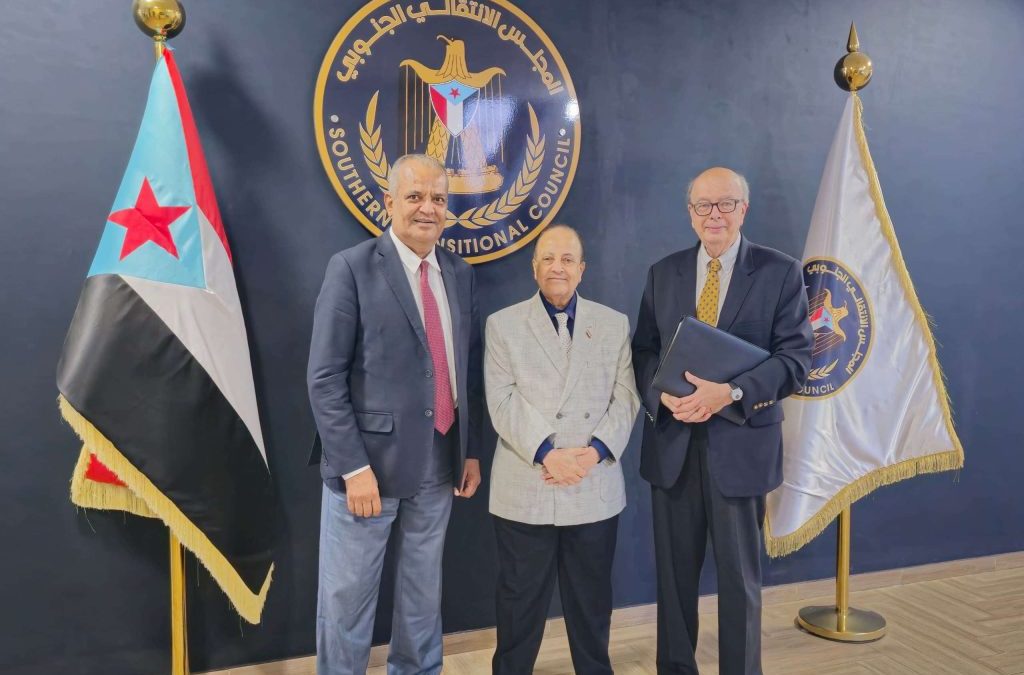 الدكتور الحاج يناقش مع رئيس مركز لوموند دور المؤسسات البحثية في مواجهة التحديات واستشراف المستقبل