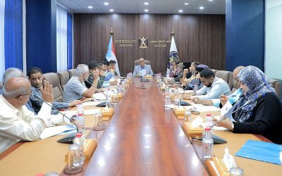الأمانة العامة تناقش المشهد السياسي وتقف أمام هيكلة الهيئات المحلية في مديريات الجنوب