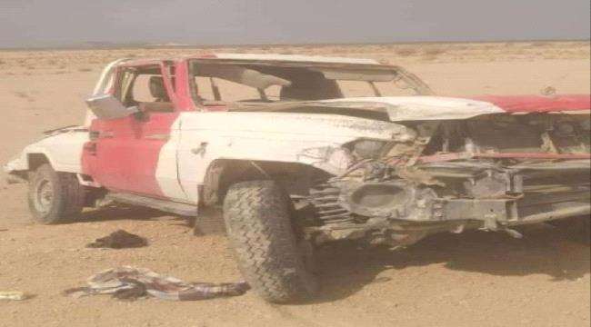 وفاة ضابط ومرافقه بحادث مروري في شبوة