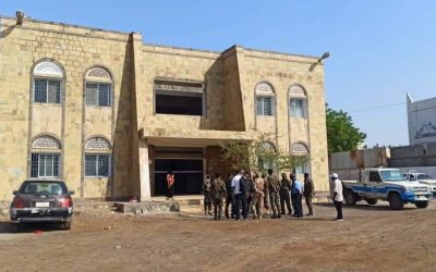 مدير عام خنفر اليوسفي يزور إدارة أمن المديرية ويتفقد سير العمل يوم عيد الاضحى المبارك