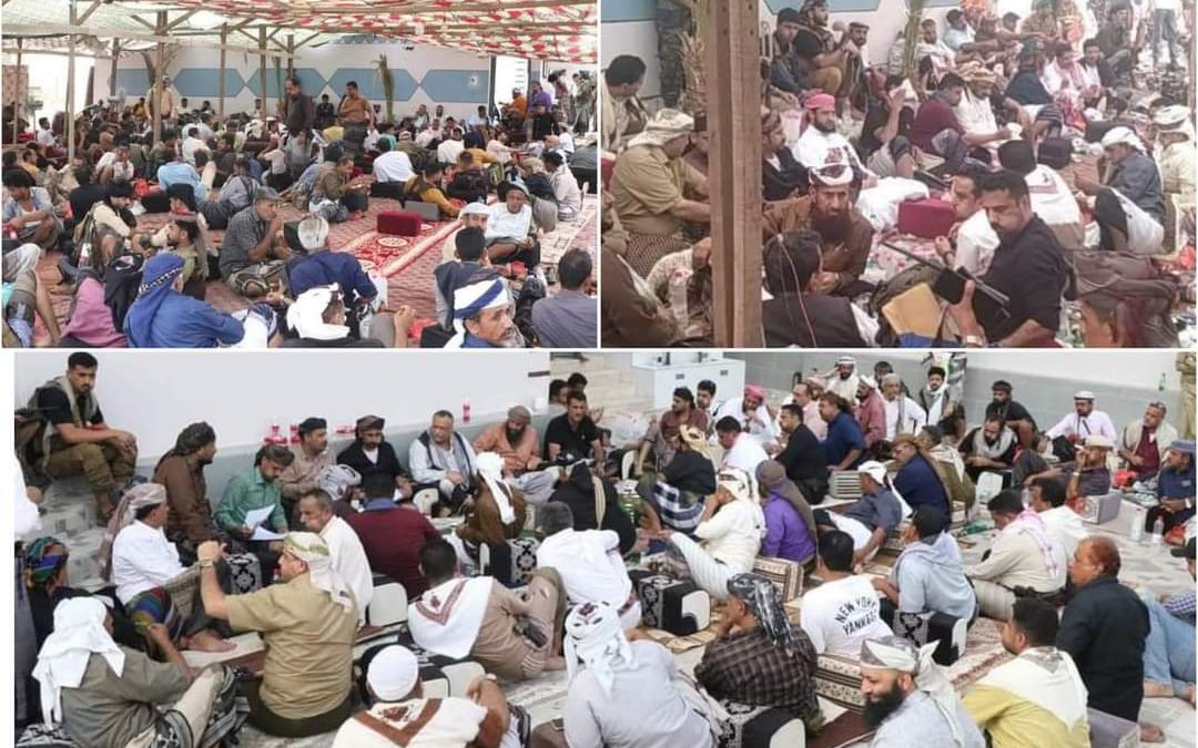 مشائخ وقيادات يافع يصدرون بيانا بشأن جريمة قتل الشهيد الرضامي والإساءة للقائد نبيل المشوشي