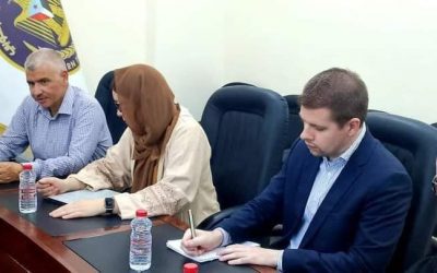 الشرفي يلتقي ممثلي مكتب المبعوث الخاص للأمين العام للأمم المتحدة لبحث تطورات العملية السياسية والإنسانية