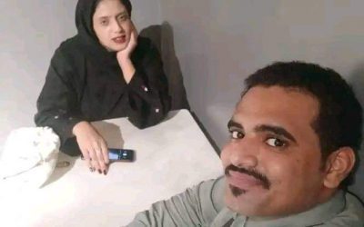 إعادة عارضة الأزياء خلود باشراحيل وزوجها للمعتقل بعد الإفراج عنهم من قبل شرطة المكلا بساعات