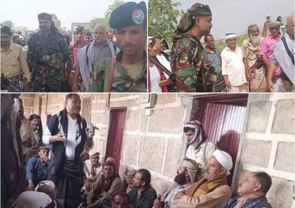 القائد “حيدره السيد”  يقوم بجولة أمنية في مديرية لودر