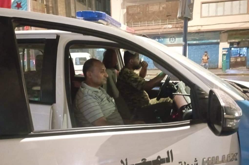شرطة المعلا في العاصمة عدن تواصل حملة ضبط الظواهر المصاحبة لزفات الاعراس