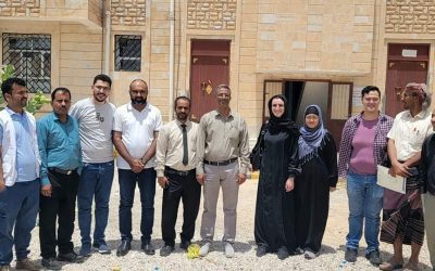 وكيل وزارة المياه والبيئة وفريق أطباء بلا حدود يتفقدون عددا من المنشاءات الصحية في عتق