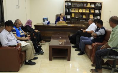 مدير عام دارسعد يلتقي الممثل مساعد ممثل المفوضية السامية لشؤون اللاجئين