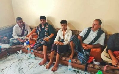 إدارة أمن أبين تنجح في اطلاق سراح مختطف منذ شهور بسبب حقوق مالية