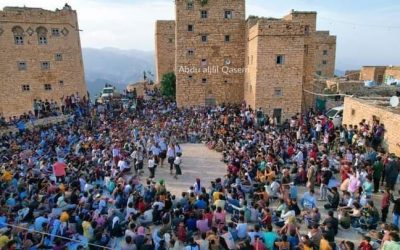 جموع غفيرة تشارك في مهرجان القارة للتراث بيافع رصد