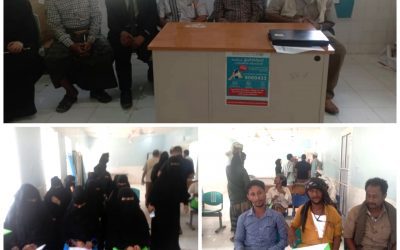 يحيى اليزيدي يزور مديرية أحور ويفتتح ورشة عمل خاصة بالعنف الاجتماعي