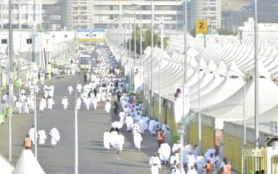 ضيوف الرحمن يتوجهون إلى مشعر منى لقضاء يوم التروية