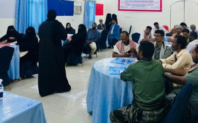 ورشة عمل في خنفر حول الإنذار المبكر وتحديد الأسر المستضعفة.