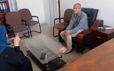 الوكيل الشبحي يلتقي مدير مكتب مؤسسة بناء للتنمية